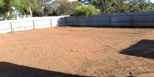 Yard Grading